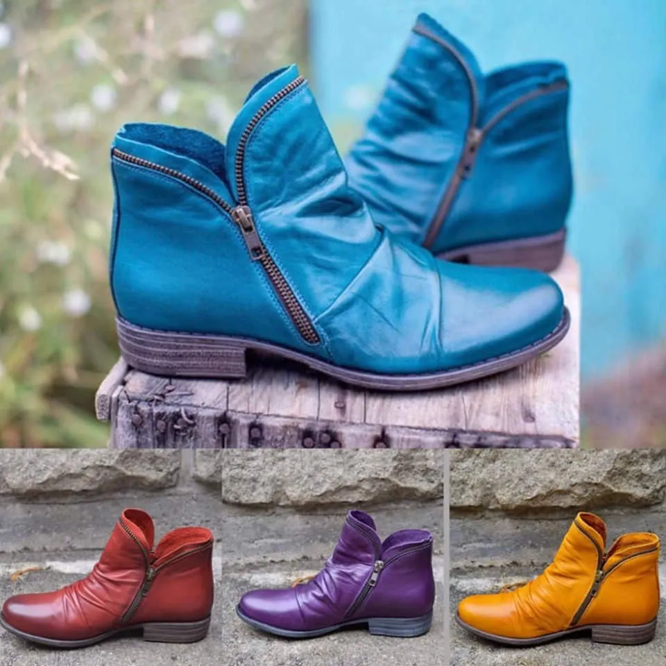 Vianne | Premium Orthopedic Zip Boots