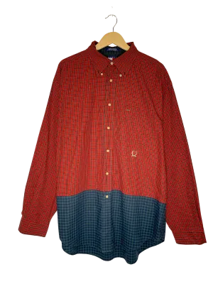 VTG Tommy Hilfiger 2-Tone Plaid Buttondown (2XL)