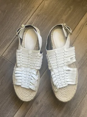 White Espadrilles Sandals