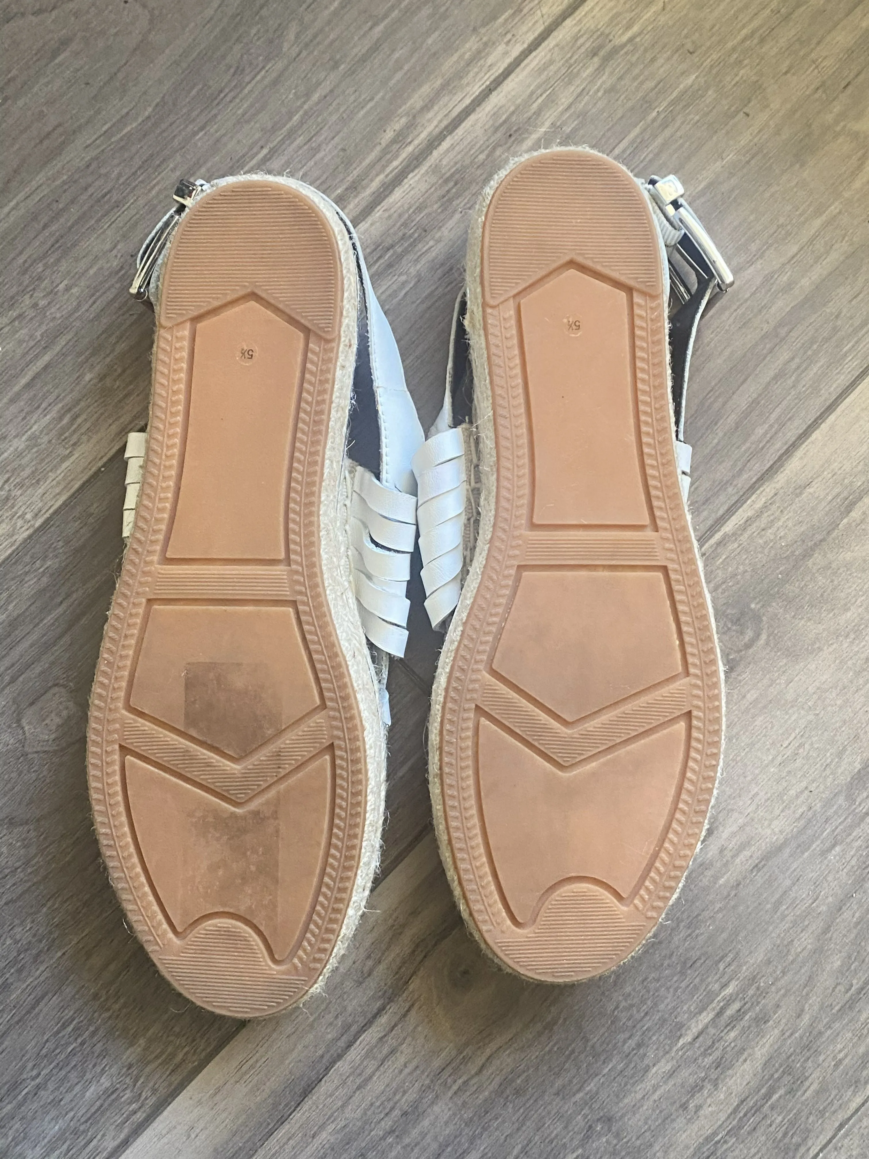 White Espadrilles Sandals
