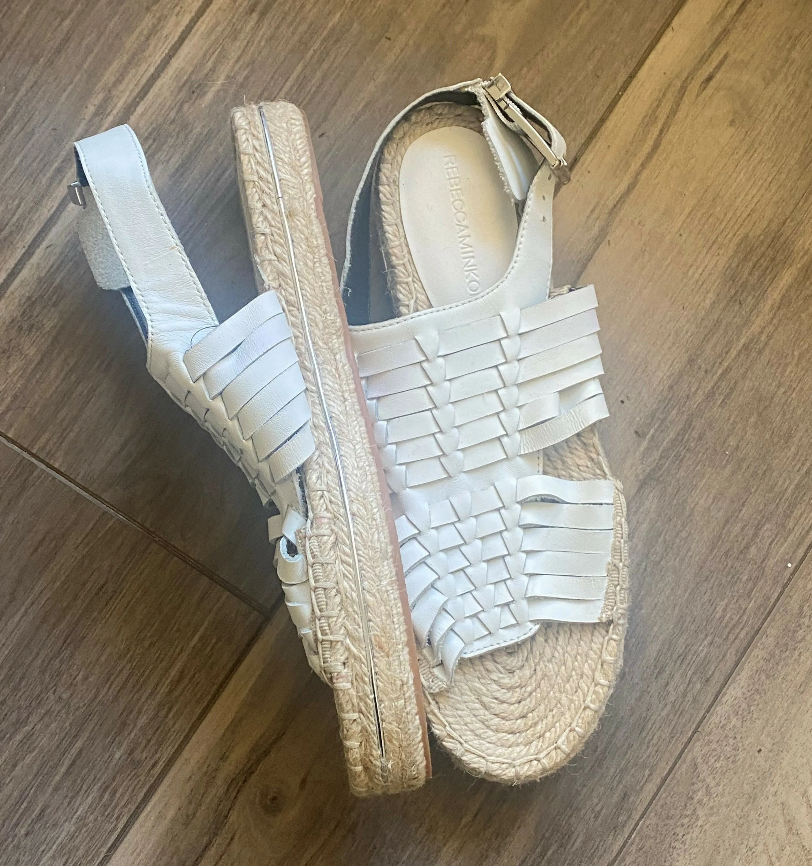 White Espadrilles Sandals