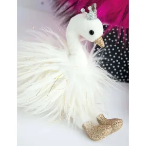 White Swan Stuffed Animal