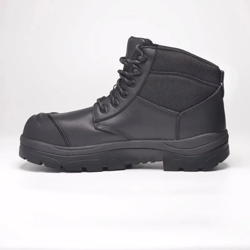 Wide Load 690BLWC Black Waterproof 6 Inch Composite Cap Safety Boot