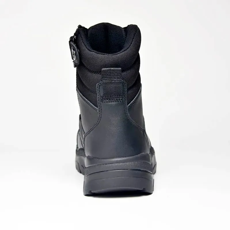 Wide Load 890BZC Black 8 Inch Zip Composite Cap Safety Boot