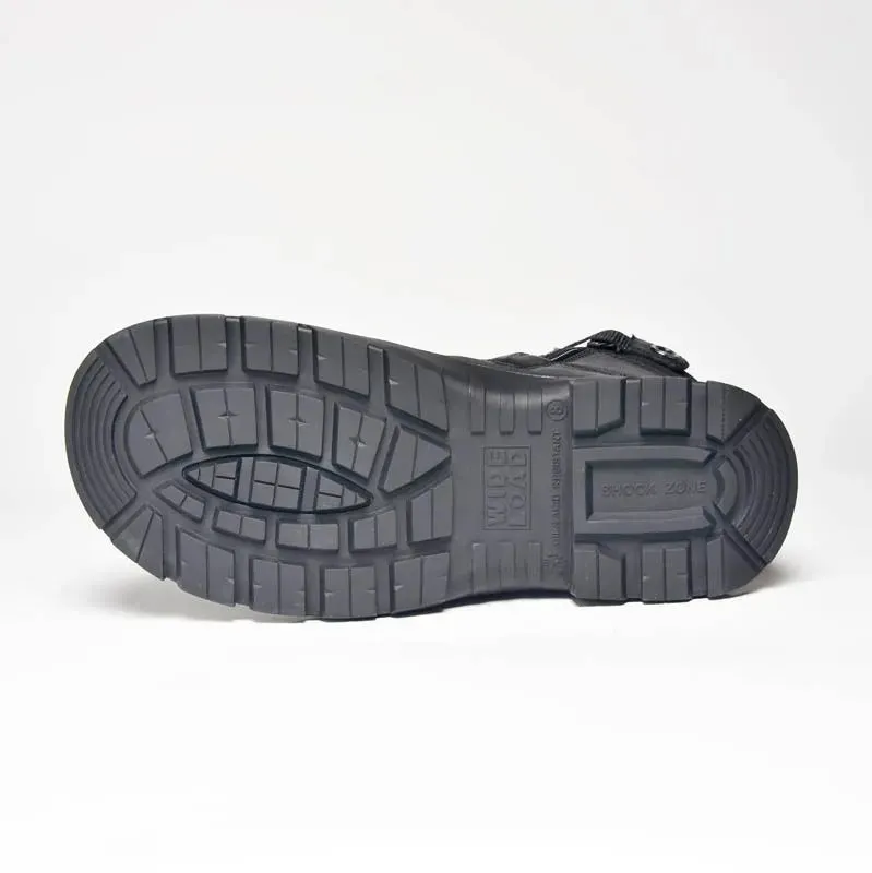 Wide Load 890BZC Black 8 Inch Zip Composite Cap Safety Boot