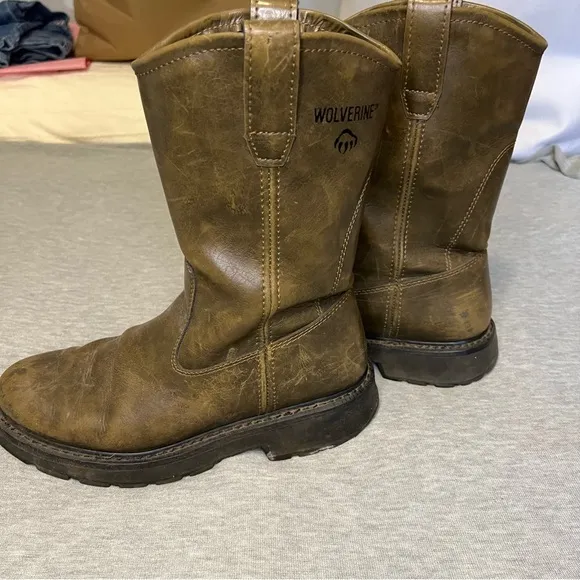 Wolverine Brown Leather Boots