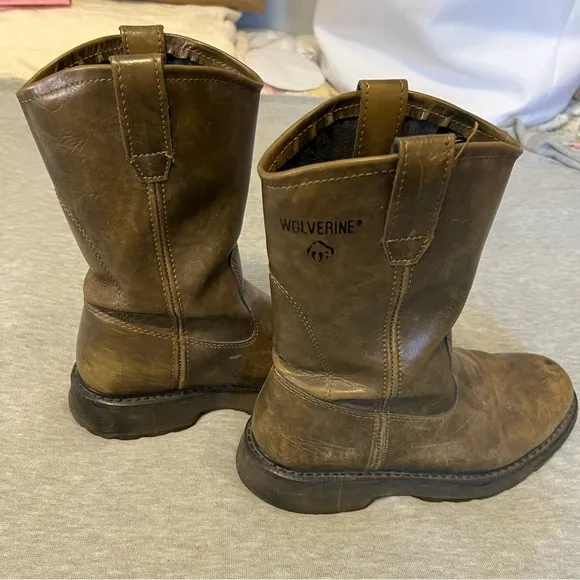 Wolverine Brown Leather Boots