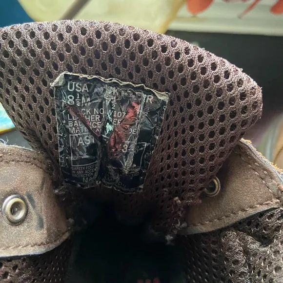 Wolverine carbon toe waterproof leather work boots