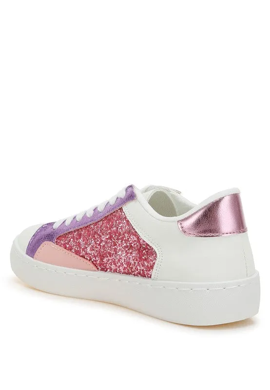 Women's Cosmolight Glitter Faux Leather Sneakers