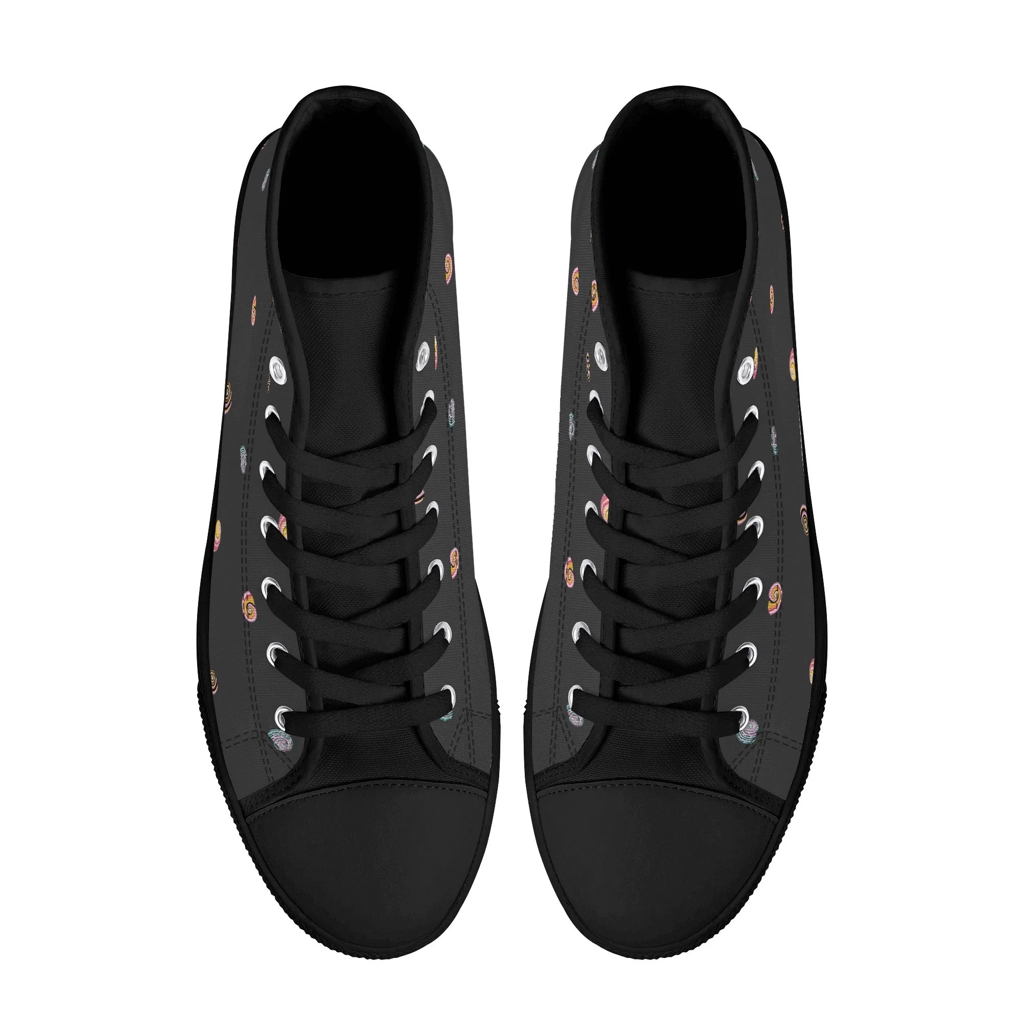 Womens High Top Canvas Shoes