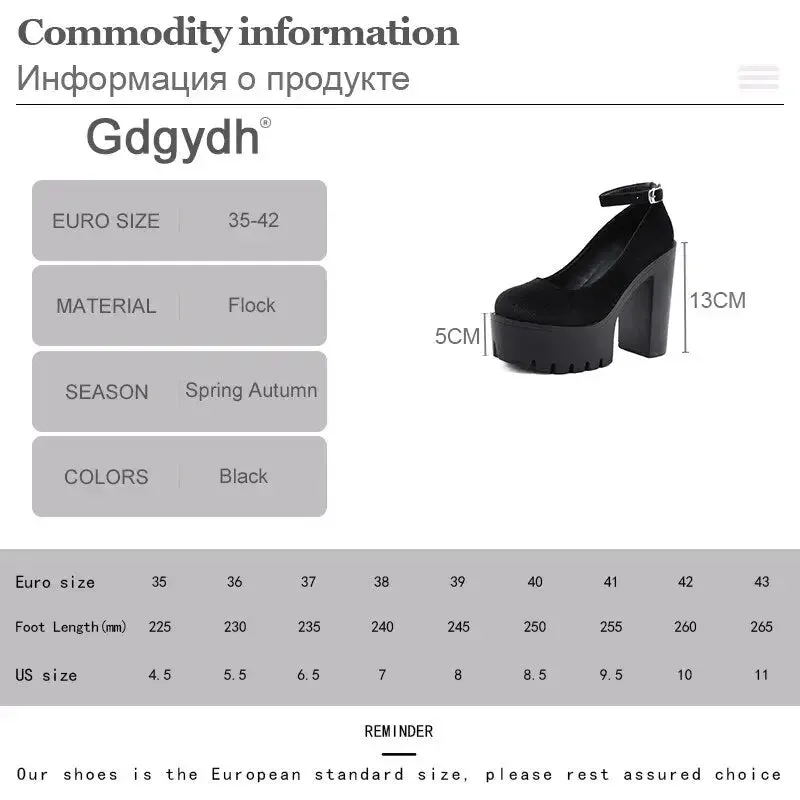 Y2K Ankle Strap Pumps with Square Heel and Buckle Accent