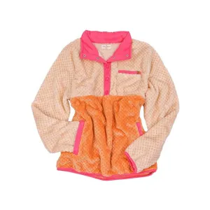 Youth Colorblock Quarter Snap in Honey