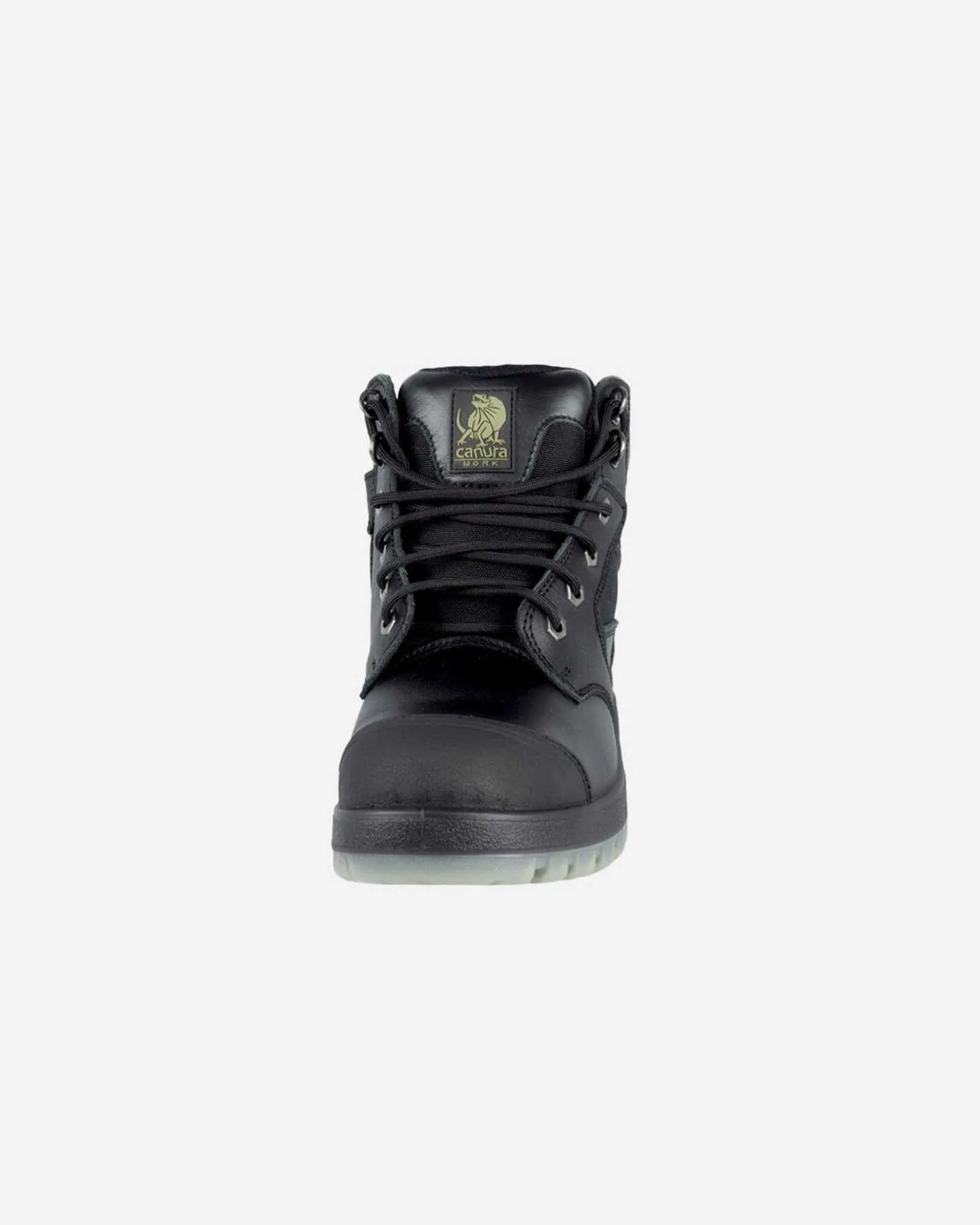 Zip Side Mid Cut Work Boots 8302